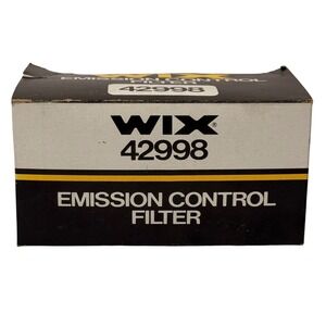 WIX‎ 42998 Emission Control Filter Yellow Round Fiber Element New in Box
